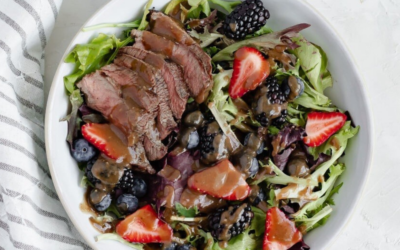Steak & Berry Salad